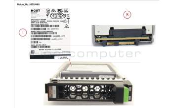 Fujitsu FUJ:CA08226-E941 DX S3/S4 SSD SAS 2.5\' 400GB 12G