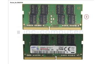 Fujitsu FUJ:CA46212-5611 MEMORY 8GB DDR4-2133
