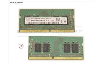 Fujitsu FUJ:CA46212-5648 MEMORY 8GB DDR4