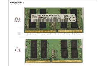 Fujitsu FUJ:CA46212-5650 MEMORY 16GB DDR4