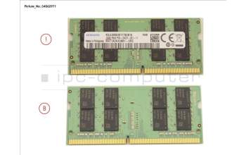 Fujitsu FUJ:CA46212-5658 MEMORY 16GB DDR4