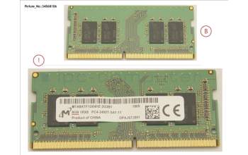 Fujitsu FUJ:CA46212-5711 MEMORY 8GB DDR4