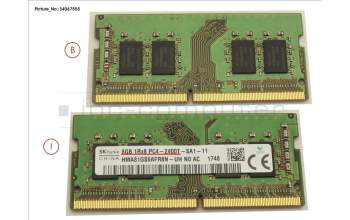 Fujitsu FUJ:CA46212-5714 MEMORY 8GB DDR4-2400