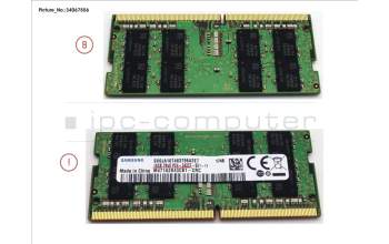 Fujitsu FUJ:CA46212-5724 MEMORY 16GB DDR4-2400