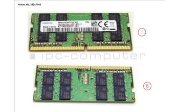 Fujitsu FUJ:CA46212-5726 MEMORY 16GB DDR4-2400
