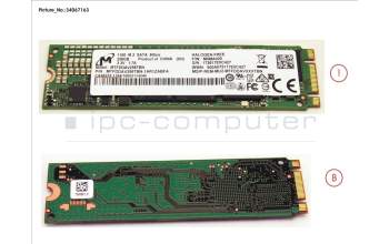 Fujitsu FUJ:CA46233-1164 SSD S3 M.2 2280 MOI 1100 256GB