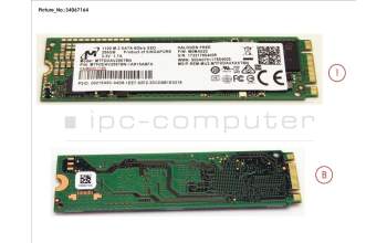 Fujitsu FUJ:CA46233-1165 SSD S3 M.2 2280 MOI 1100 256GB(OPAL)