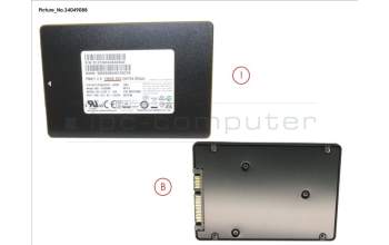 Fujitsu FUJ:CA46233-1578 SSD S3 256GB 2.5 SATA/UGS (7MM)