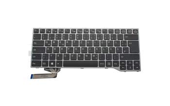 FUJ:CP690425-XX Original Fujitsu Tastatur DE (deutsch) schwarz mit Backlight
