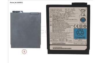 Fujitsu FUJ:CP700284-XX -BT- 2ND BATTERY PACK (6 CELLS) 2600MAH