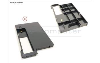 Fujitsu FRAME, HOLDER FOR SSD M.2 2280 für Fujitsu LifeBook U758