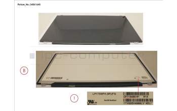 Fujitsu FUJ:CP719485-XX LCD PANEL LGD AG, LP173WF4-SPF3 (FHD)