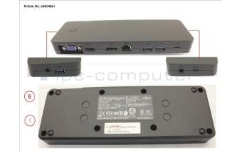 Fujitsu PORT REPLICATOR TACT (TYPE-C) für Fujitsu LifeBook P728