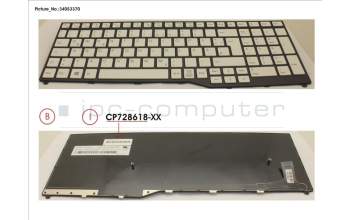 Fujitsu FUJ:CP728601-XX KEYBOARD 10KEY BLACK W/O TS ITALY