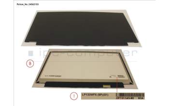 Fujitsu FUJ:CP731143-XX LCD PANEL LGD G W/TOUCH (FHD)