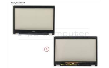 Fujitsu LCD FRONT COVER ASSY FOR TOUCH MODEL für Fujitsu LifeBook U748