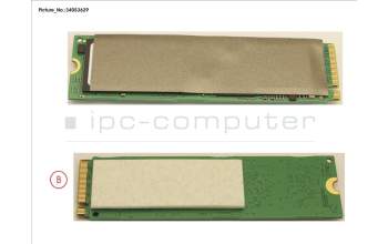 Fujitsu FUJ:CP732325-XX SSD PCIE M.2 2280 512GB(FDE)W/RUBBER