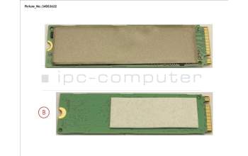 Fujitsu FUJ:CP732749-XX SSD PCIE M.2 2280 256GB(FDE)W/RUBBER