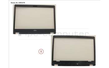 Fujitsu LCD FRONT COVER (FOR MIC) für Fujitsu LifeBook U748
