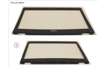 Fujitsu LCD FRONT COVER (FOR HD W/O CAM/MIC) für Fujitsu LifeBook U727