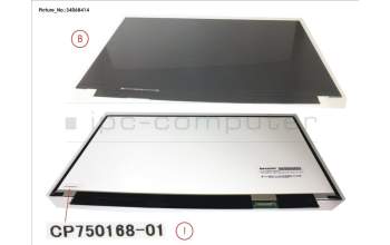 Fujitsu FUJ:CP750168-XX LCD PANEL SRP AG NON TOUCH (FHD) W/SHEET