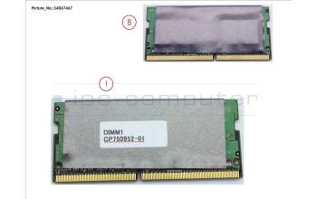 Fujitsu FUJ:CP750952-XX MEMORY 4GB DDR4-2400