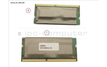 Fujitsu FUJ:CP750953-XX MEMORY 8GB DDR4-2400