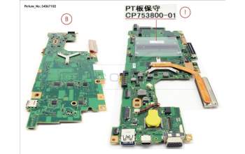 Fujitsu MAINBOARD ASSY I7 8550U für Fujitsu LifeBook E558