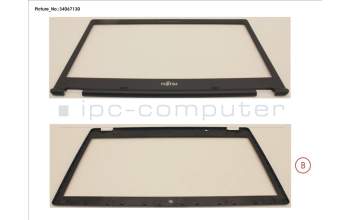 Fujitsu LCD FRONT COVER (FOR MIC) für Fujitsu LifeBook E448