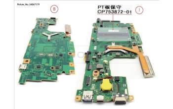 Fujitsu MAINBOARD ASSY I5 7200U für Fujitsu LifeBook E448