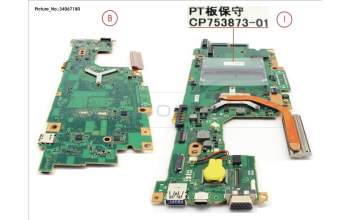Fujitsu MAINBOARD ASSY I3 7130U für Fujitsu LifeBook E458