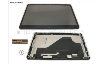 Fujitsu FUJ:CP757235-XX LCD ASSY,AG INCL.TP AND DIGI NO SC