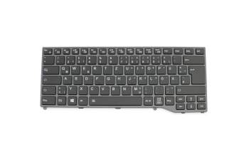 FUJ:CP757810-XX Original Fujitsu Tastatur DE (deutsch) schwarz mit Backlight