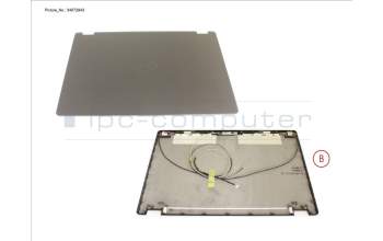 Fujitsu LCD BACK COVER ASSY (W/ MIC FOR WWAN) für Fujitsu LifeBook U748