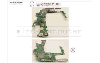 Fujitsu FUJ:CP772512-XX MAINBOARD ASSY I7-8550U / 16GB