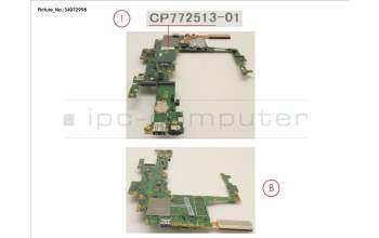 Fujitsu FUJ:CP772513-XX MAINBOARD ASSY I5-8250U / 8GB