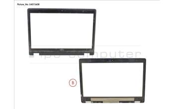 Fujitsu FUJ:CP776292-XX LCD FRONT COVER ASSY FOR TOUCH MODEL(FHD
