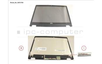 Fujitsu FUJ:CP776377-XX LCD ASSY FHD, AG INCL.TOUCHPANEL