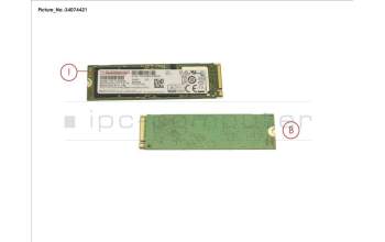 Fujitsu FUJ:CP780604-XX SSD PCIE M.2 2280 PM981 256GB(FDE)