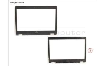 Fujitsu FUJ:CP781799-XX LCD FRONT COVER (FOR HD W/ MIC)