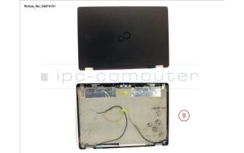 Fujitsu FUJ:CP781815-XX LCD BACK COVER ASSY (HD) W/ CAM/MIC