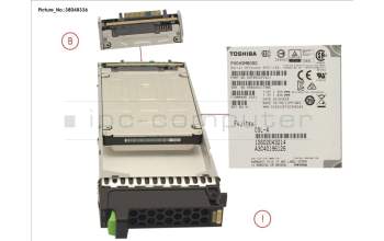 Fujitsu FUJ:JX42-SSD800DWP JX40 S2 MLC SSD 800GB 10DWPD
