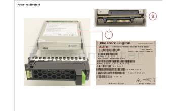 Fujitsu FUJ:JX42SSD3203DWPD JX40 S2 MLC SSD 3.2TB 3DWPD SPARE