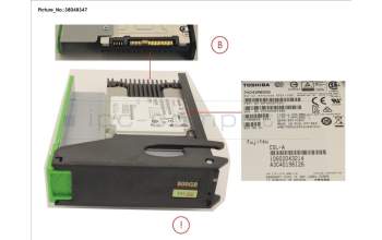Fujitsu FUJ:JX602-SSD-800GB JX60 S2 MLC SSD 800GB 10DWPD SPARE