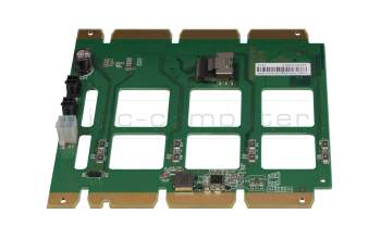 Fujitsu 704559042.06GA original Server Ersatzteil HDD-Backplate Platine (inkl. Kabel) Gebraucht