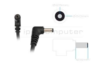 Gigabyte Aero 15S OLED YB GaN-Netzteil 280,0 Watt abgerundete Bauform