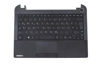 H000063940 Original Toshiba Tastatur inkl. Topcase DE (deutsch) schwarz/schwarz
