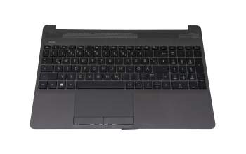 HB2251 Original HP Tastatur inkl. Topcase DE (deutsch) schwarz/grau