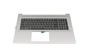 HB2611 Original HP Tastatur inkl. Topcase DE (deutsch) schwarz/silber