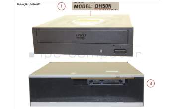 Fujitsu SATA DVD-ROM HH BL für Fujitsu Primergy RX2560 M1
